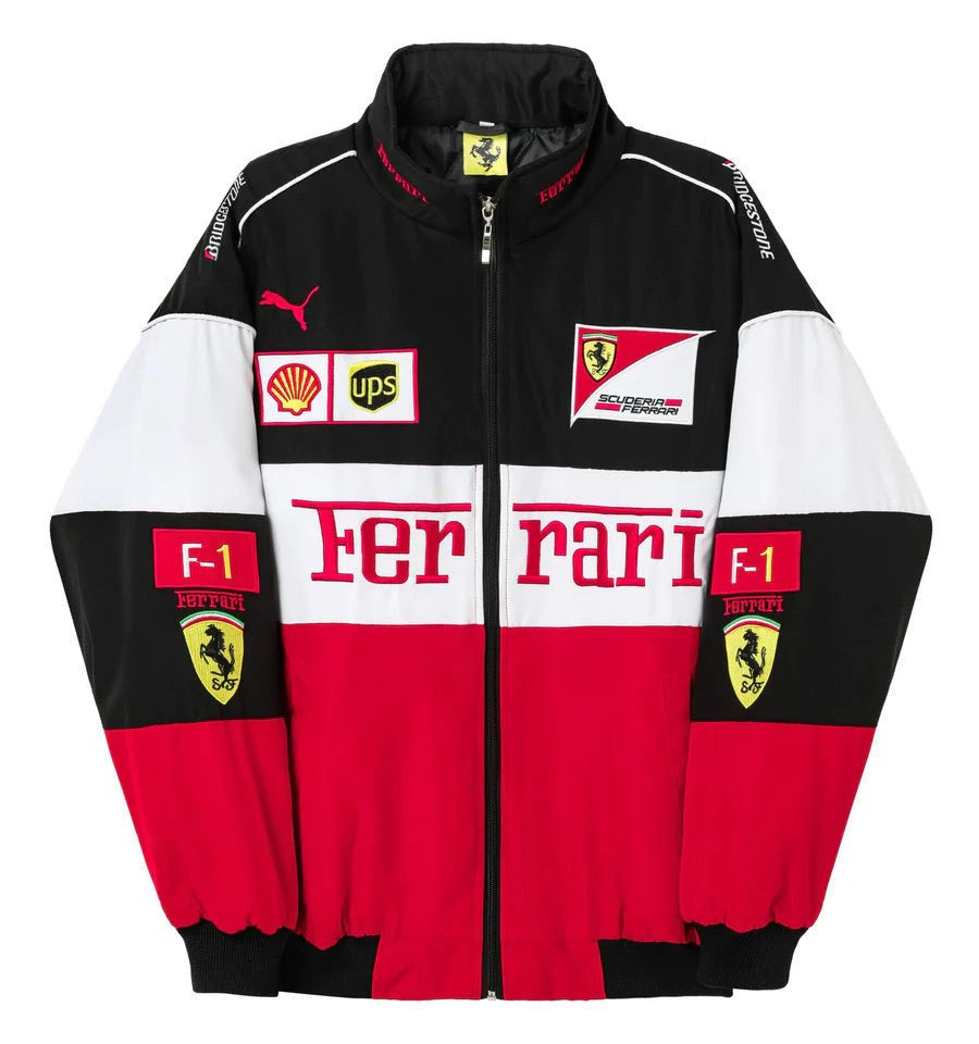 Tricolour Ferrari Jacket